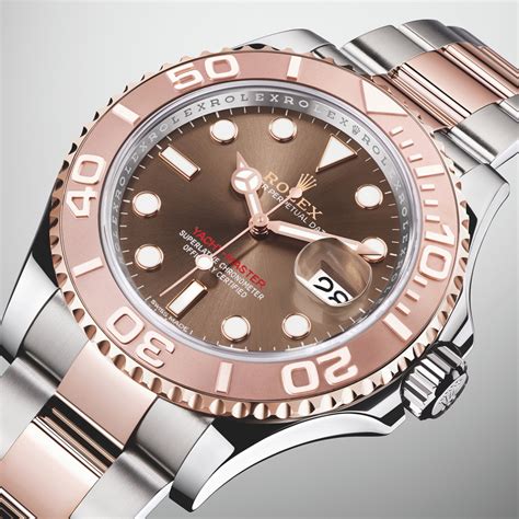 rolex yacht master everose wrist|rolex yacht master 40 18kt.